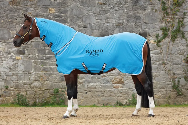 Rambo Dry Rug Supreme Blue/Black/White-3